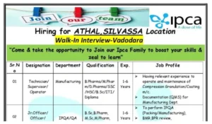 Ipca Laboratories – Walk-In