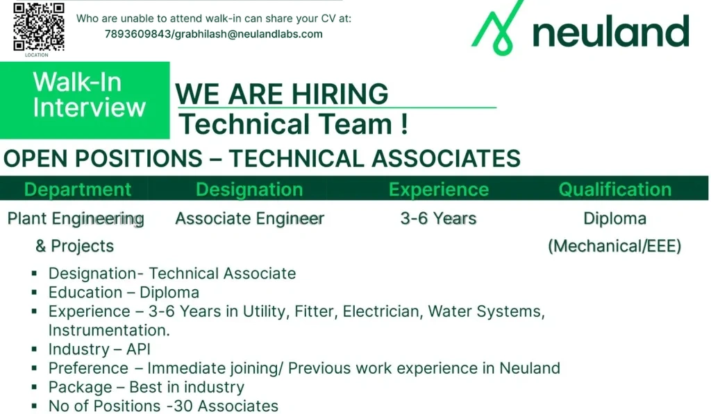 Neuland Laboratories – Walk-In Drive