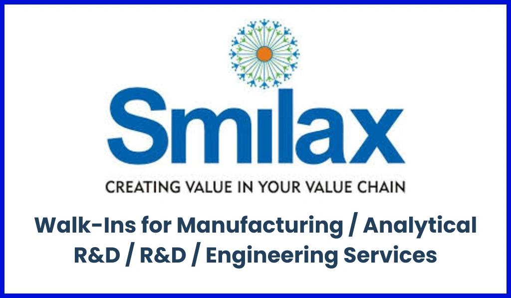 Smilax Laboratories Walk in Drive