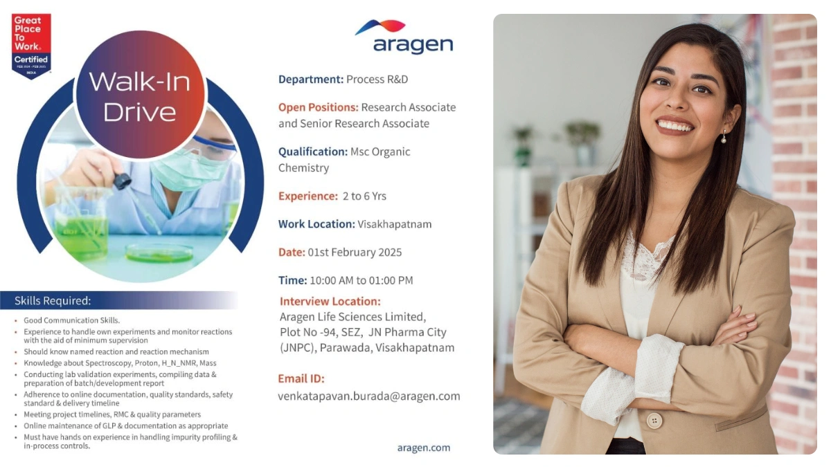 Aragen Life Sciences Walk in Interview