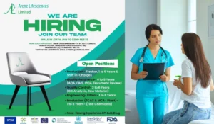 Arene Lifesciences Limited Walk in Interview
