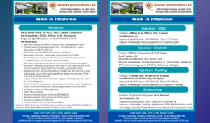 Bharat Parenterals Walk in