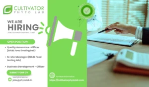 Cultivator Phytolab Hiring Quality Assurance