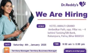 Dr. Reddy’s Laboratories – Walk-In Interviews