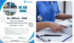 Encube Ethicals Hiring Sr. Officer