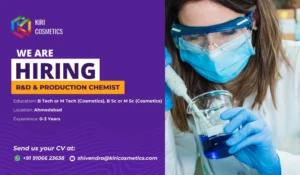 Kiri Cosmetics Hiring Freshers