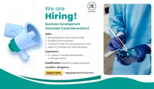 MS Clinical Research - Urgent Hiring for Business Development Associate