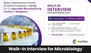Mylan Laboratories Limited Walk In Notification