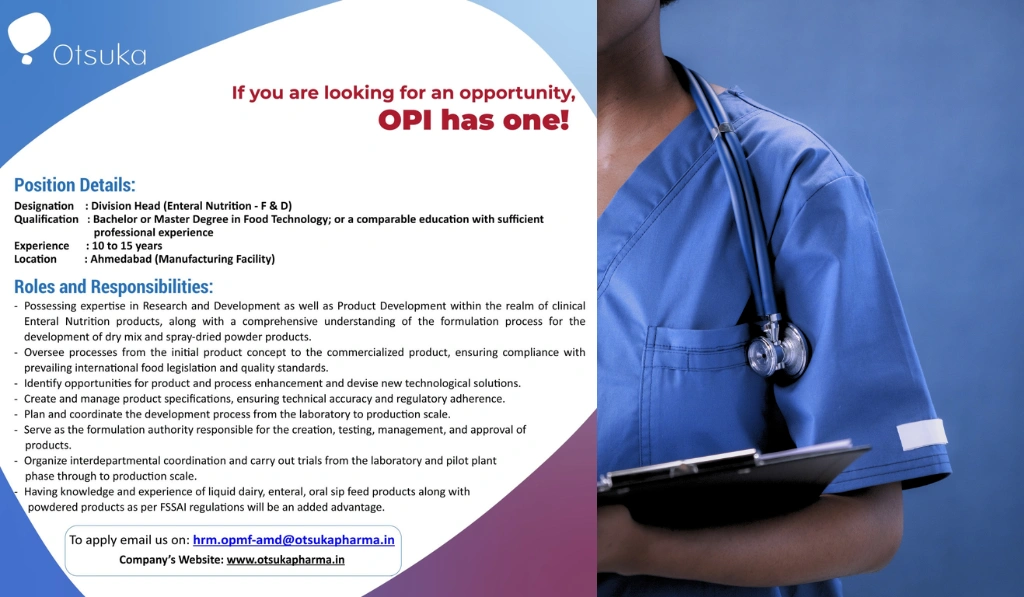 Otsuka - Hiring Division Head