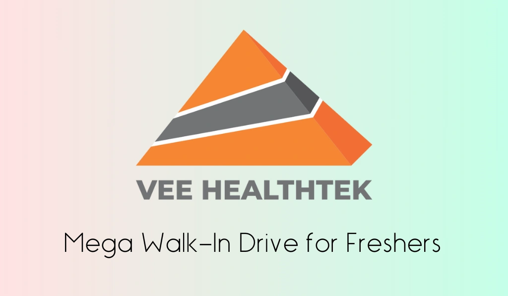 VEE Health Tek Walk In Interview