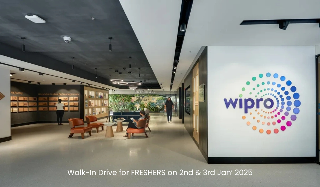 Wipro Walk-In Drive