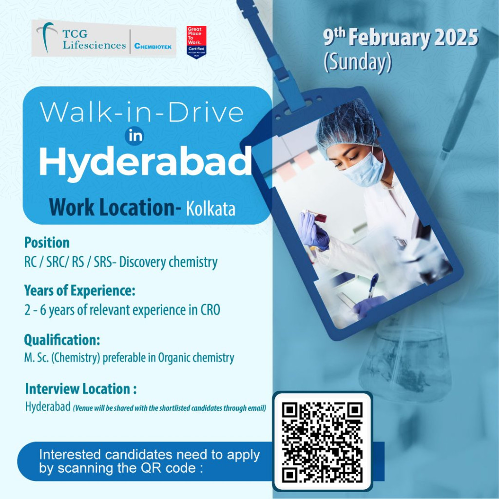 TCG Lifesciences - Walk In Drive