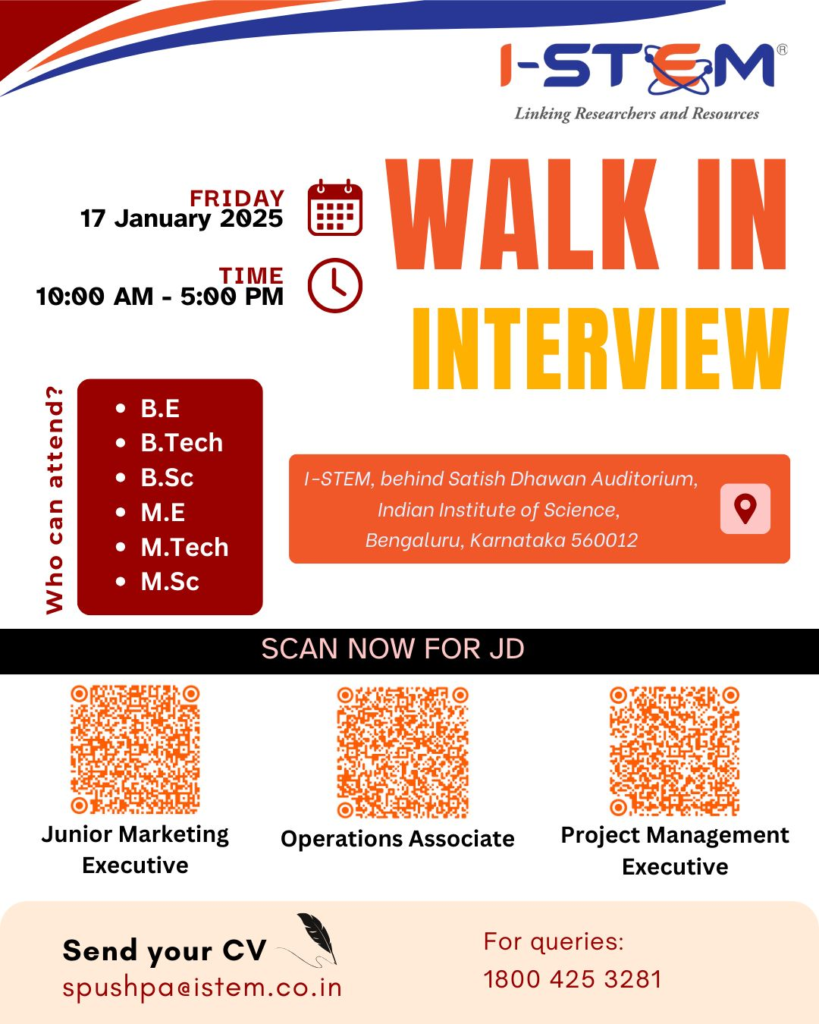 I-STEM Job Details