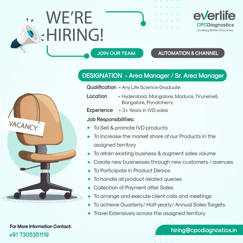 Everlife CPC Diagnostics Hiring 5