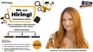 BioPremia Solutions is Hiring for Quality Control, Store and Office Admin Incharge
