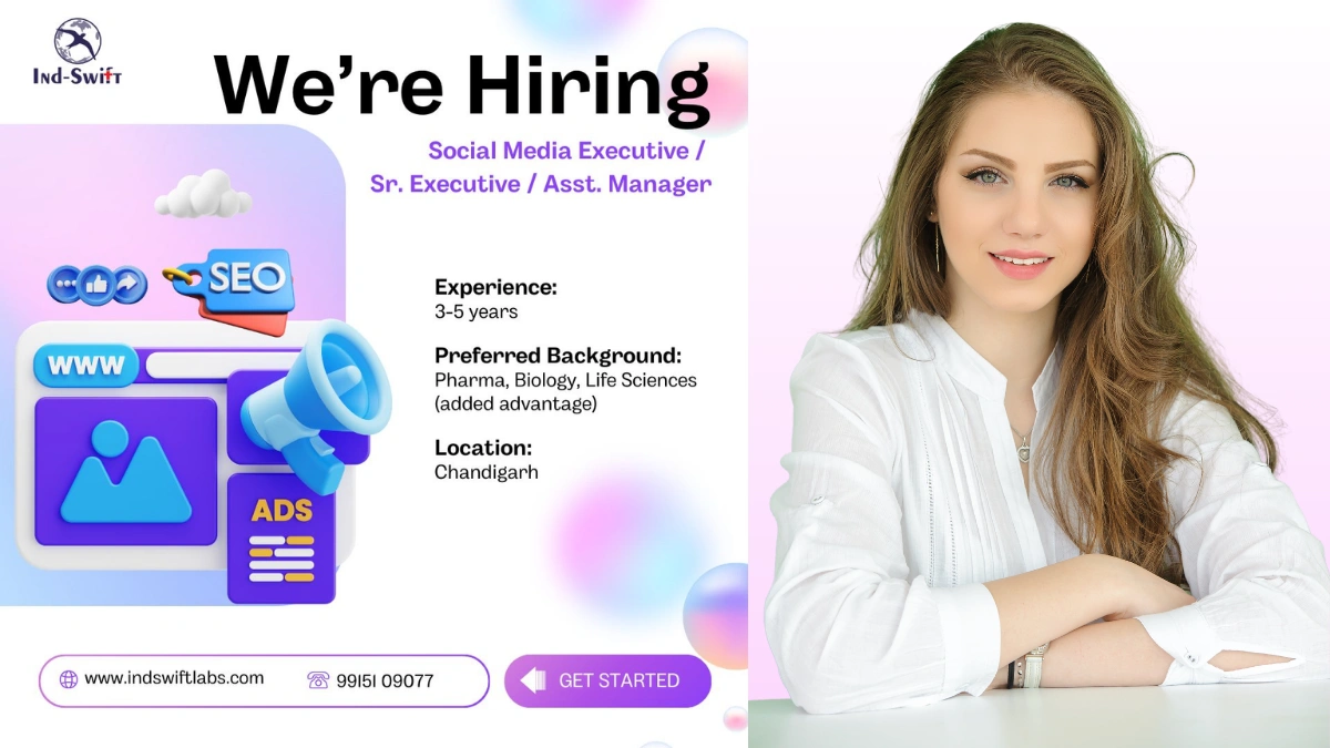 IND-Swift - Hiring for Social Media Executive, Sr. Executive & Assistant Manager