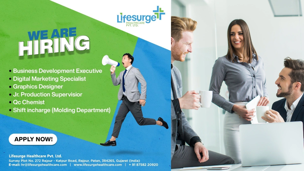 Lifesurge Healthcare Pvt. Ltd - Current Openings for QC Chemist
