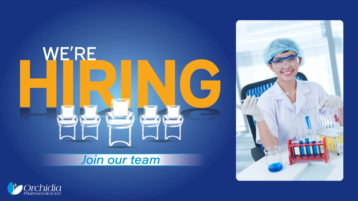 Orchidia Pharmaceutical – Hiring for Multiple Positions