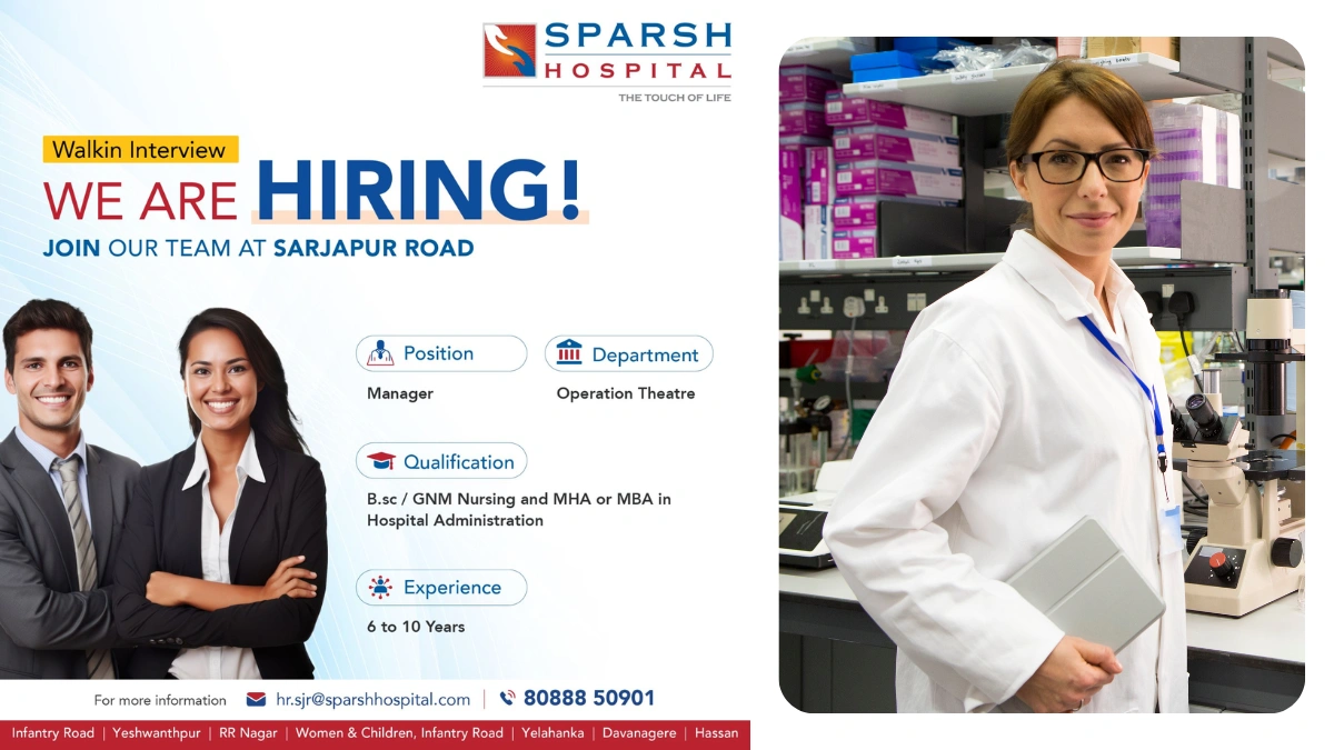 Sparsh Hospital - Hiring for Manager, Assistant Manager - Pharmacy