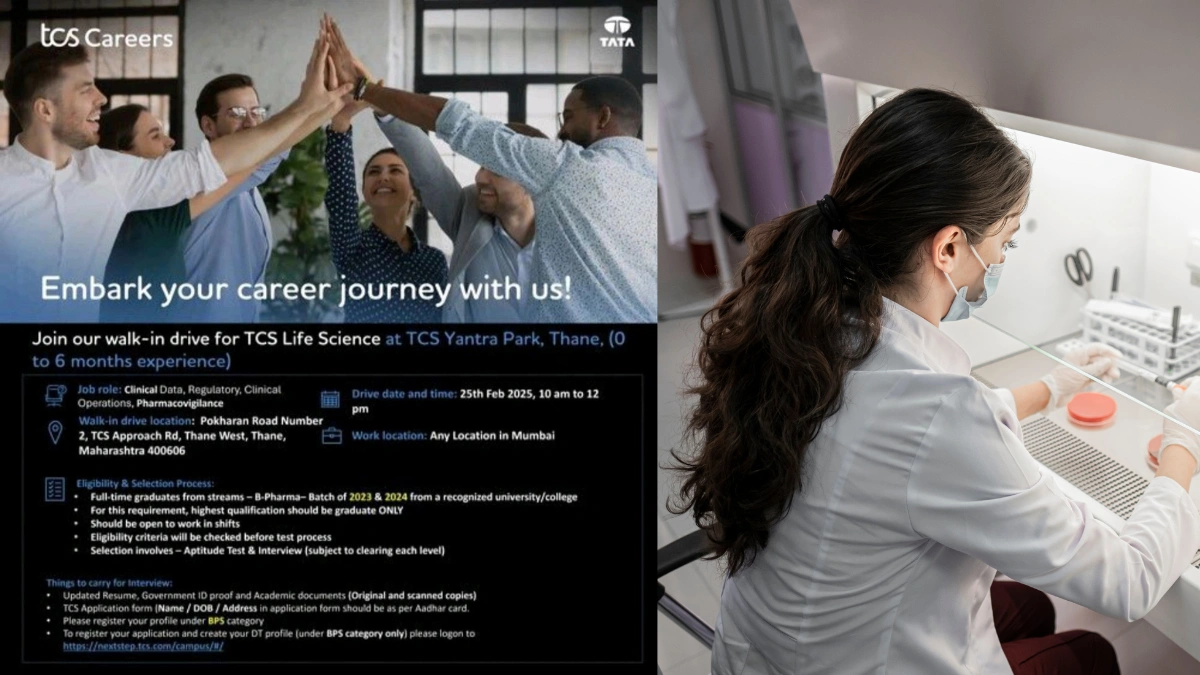 TATA Consultancy Services - Hiring for Clinical Data, Regulatory, Clinical Operations, Pharmacovigilance