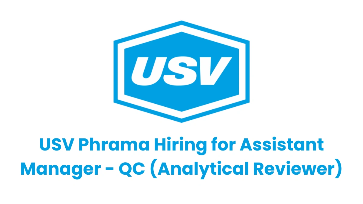 USV pharma walk in interview