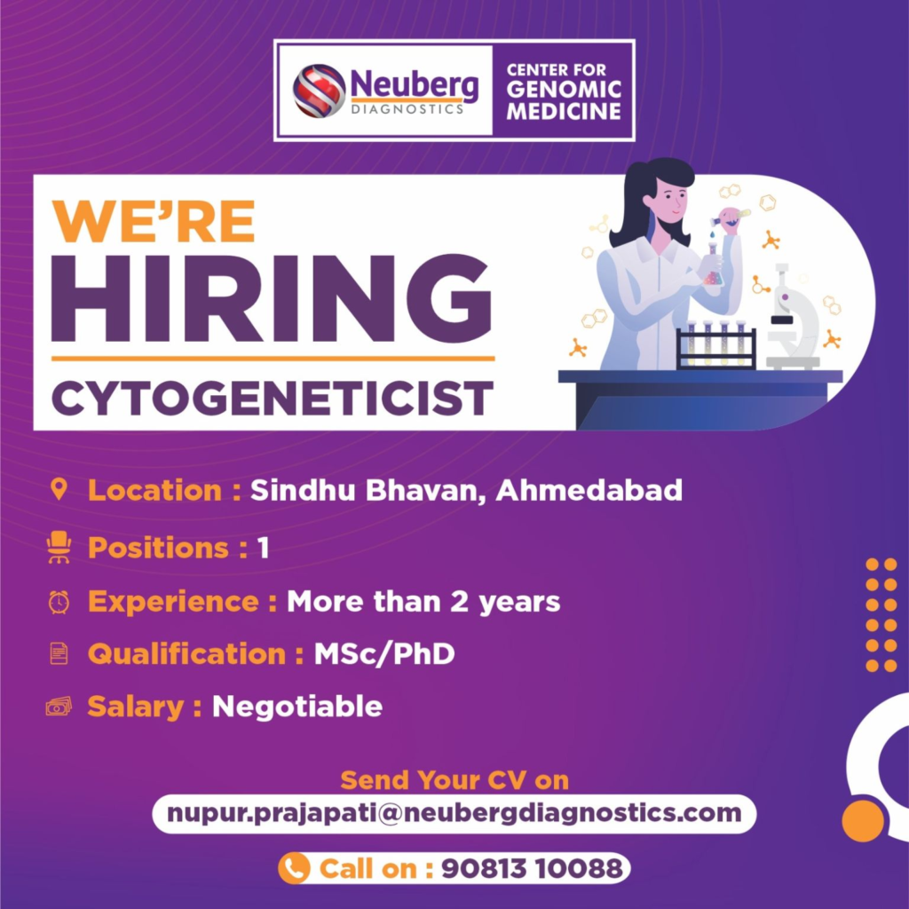 Neuberg Diagnostics Is Hiring for Cytogeneticist