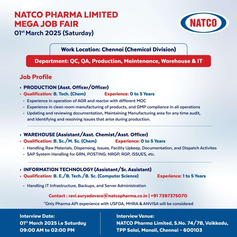 Natco Mega Job Fair