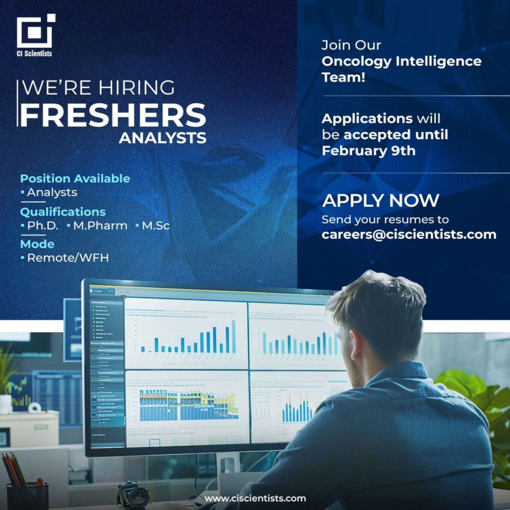 CI Scientists - Hiring Freshers for Analyst Positions (Remote/WFH)