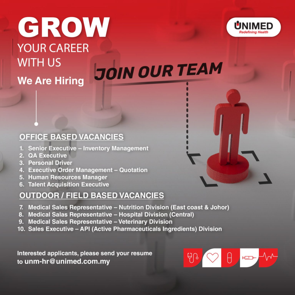 UNIMED Is Actively Hiring for Office-Based Vacancies and Outdoor / Field-Based Vacancies
