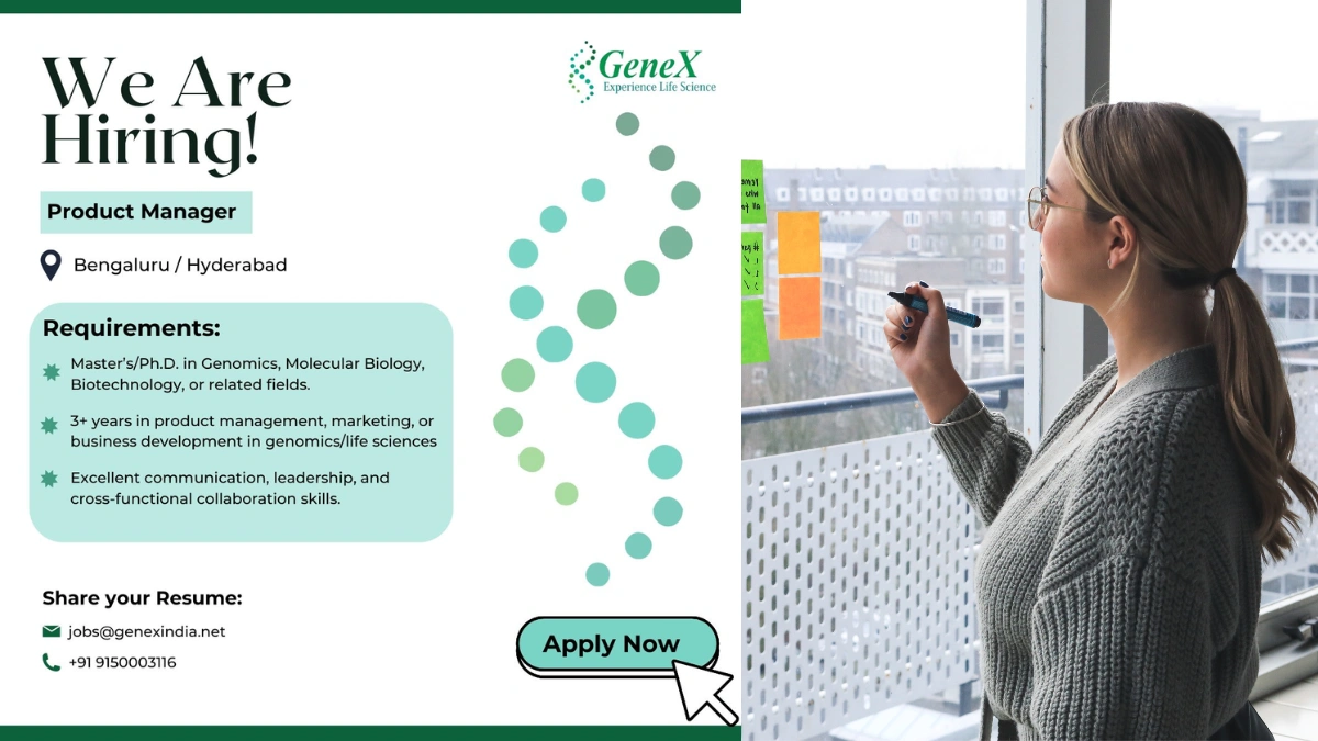 GeneX Experience Life Science – Hiring Product Manager