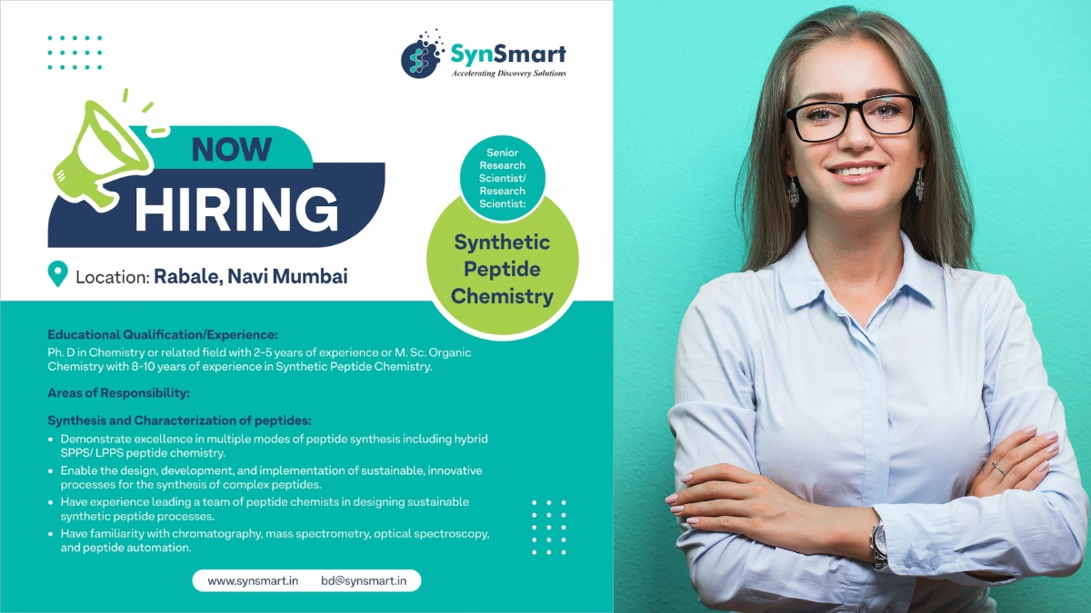 SynSmart Hiring for Senior Research Scientist and Research Scientist Opportunity