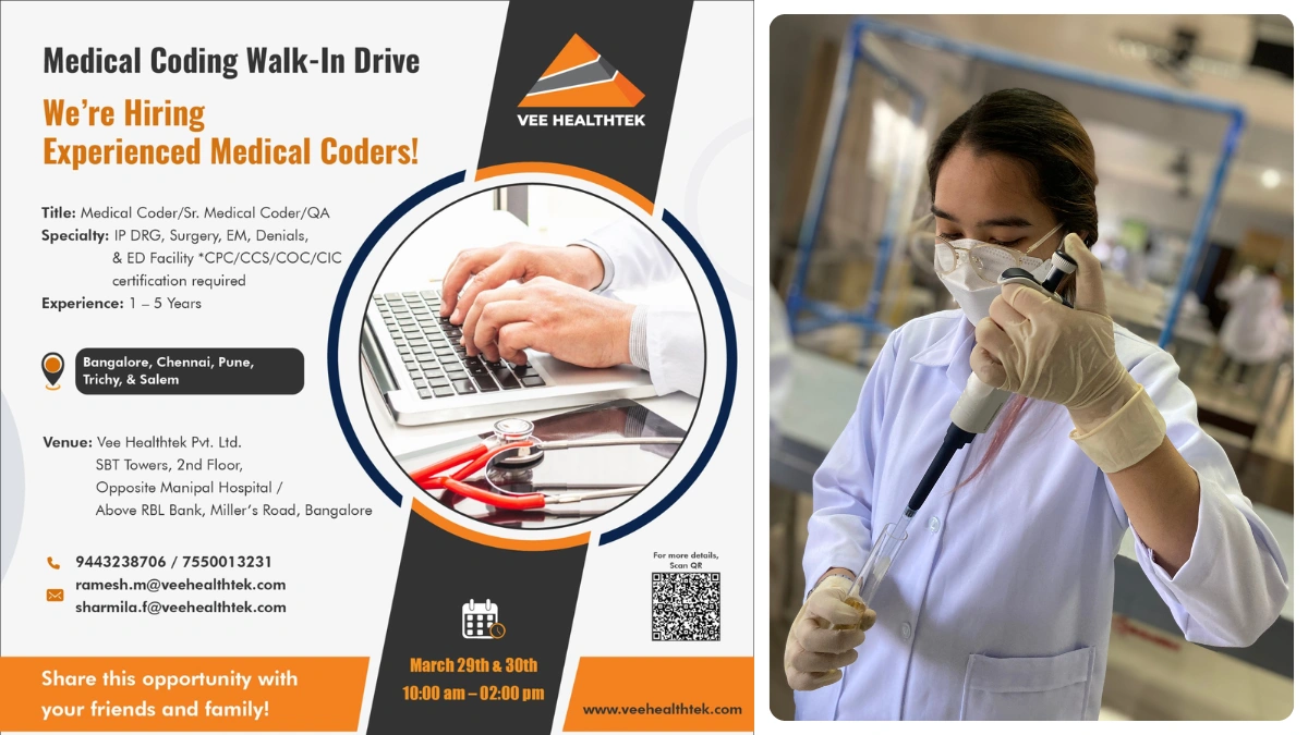 Vee Healthtek – Walk-In Drive for Medical Coders