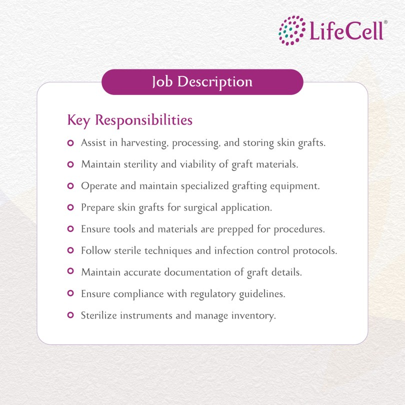 LifeCell Hiring 2