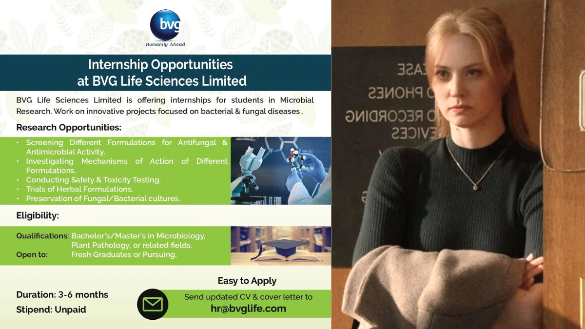 BVG Life Sciences Limited - Internship Opportunities for Microbial Research