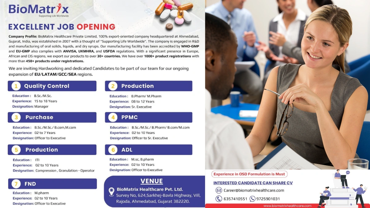 BioMatrix Healthcare Walk-In Interviews