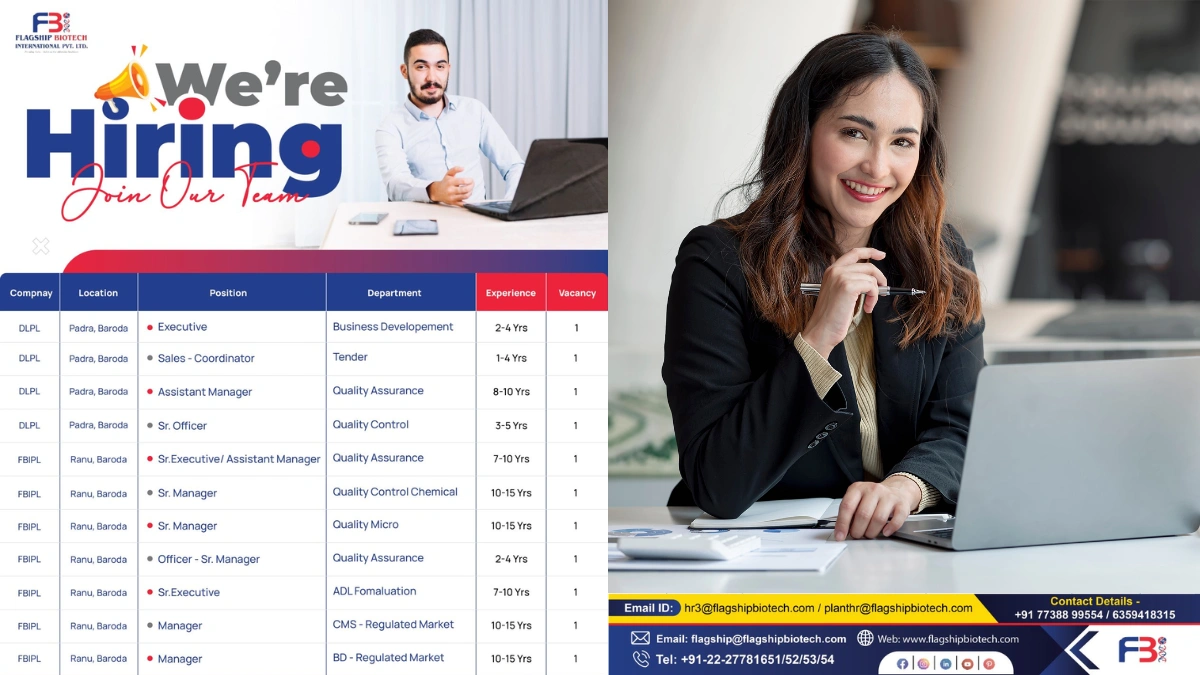 Flagship Biotech International Walk-In Interviews