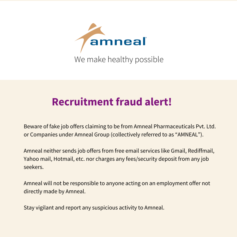 Amneal Pharmaceuticals Walk-In Drive