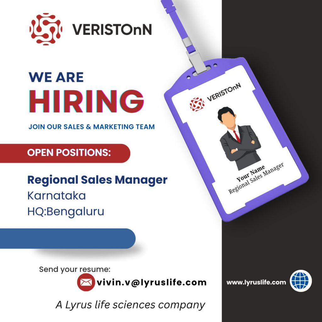 Veristonn - Hiring Regional Sales Manager