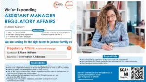 Corona Remedies Is Hiring for Assistant Manager – Regulatory Affairs (Europe Market)