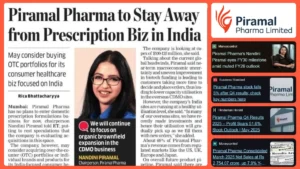 Piramal Pharma Shifts Focus to OTC and CDMO in India