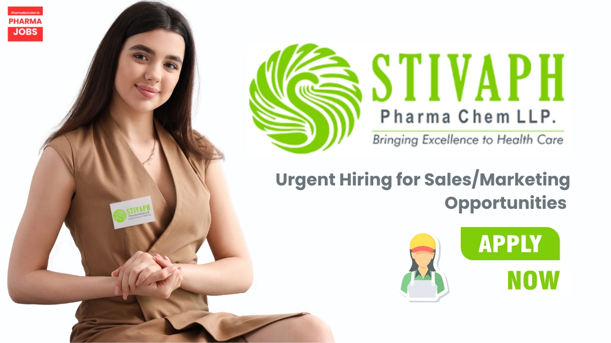 Stivaph Healthcare Urgent Hiring for Sales & Marketing Opportunities