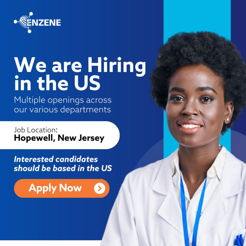 Senzene’s Walk-In Interview for Multiple Roles in Hopewell, New Jersey!