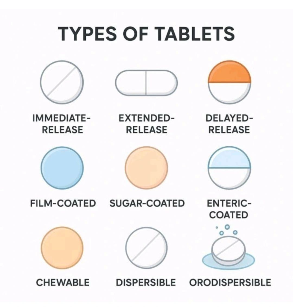 Types of Tablets: Choosing the Right Medication for Your Needs