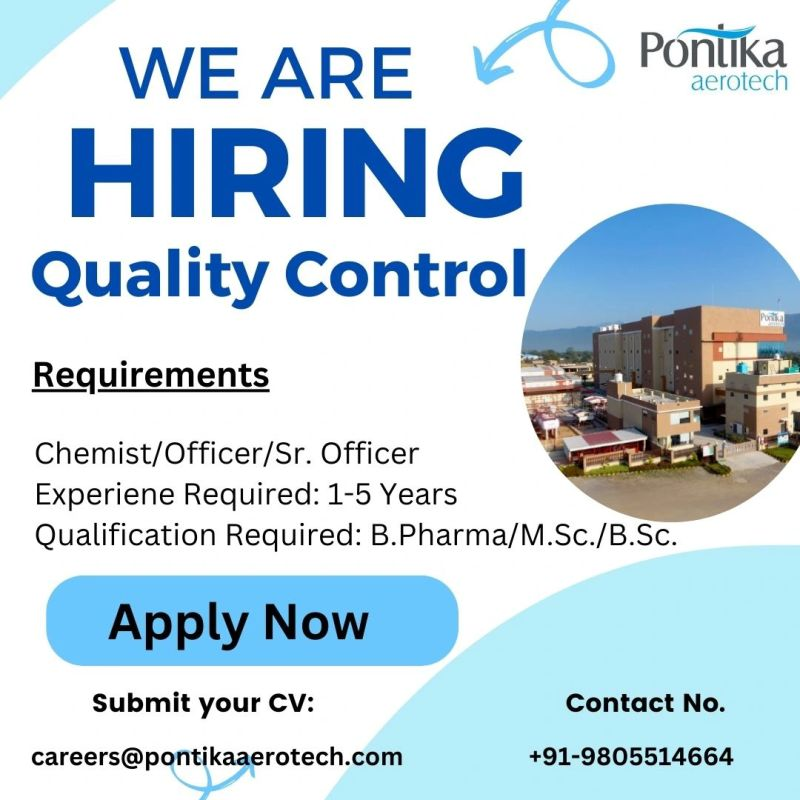 Pontika Aerotech Limited - Job Openings for Quality Control Opportunities in Paonta Sahib, Himachal Pradesh