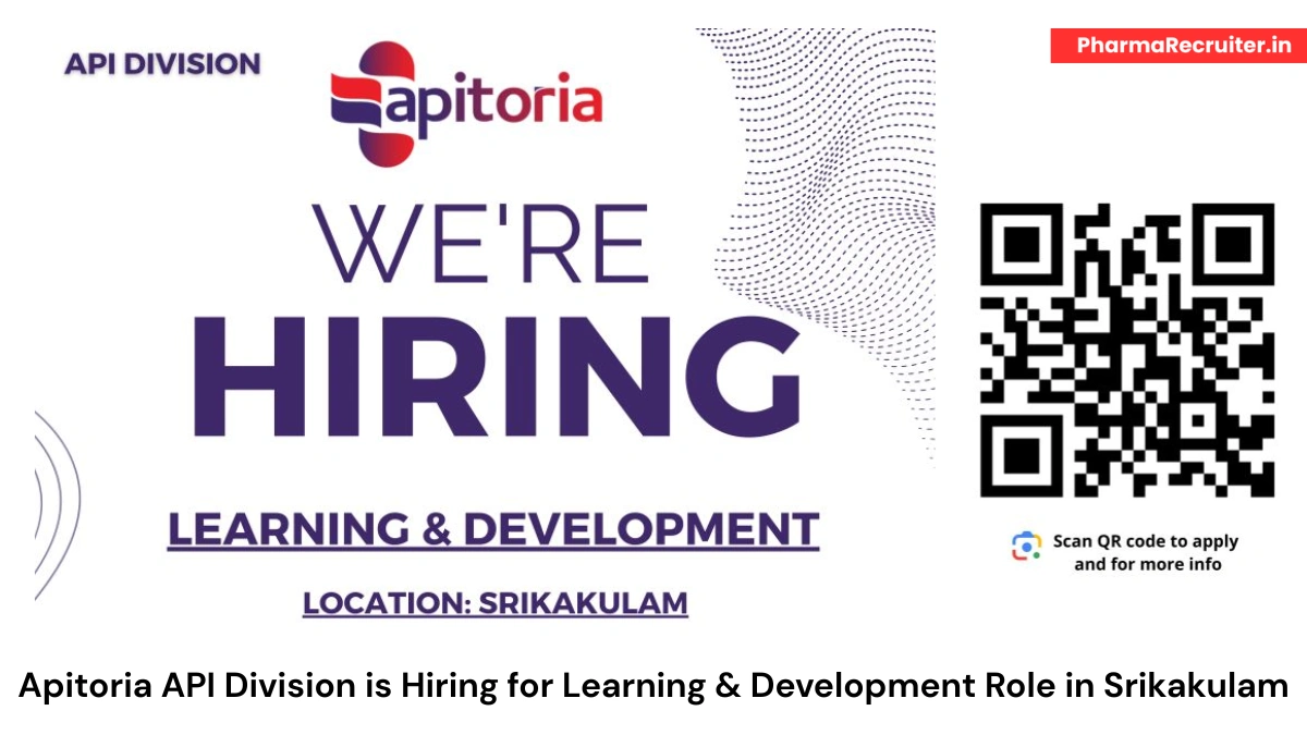 Apitoria API Division is Hiring for Learning & Development Role in Srikakulam