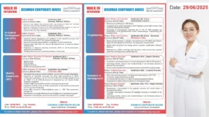 Dishman Carbogen Amcis Walk-In Drive for QA, ADL, Research & Development and Engineering Roles on 29th June