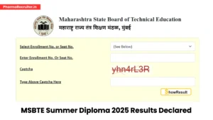 MSBTE Summer Diploma 2025 Results Declared - How to Check Your Scores