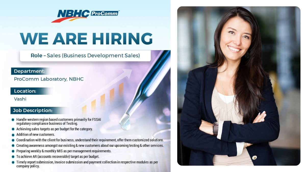 NBHC ProComm is Hiring Sales (Business Development) Opportunity in Vashi