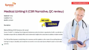 Syneos Health Is Hiring for a Medical Writer II in Pune