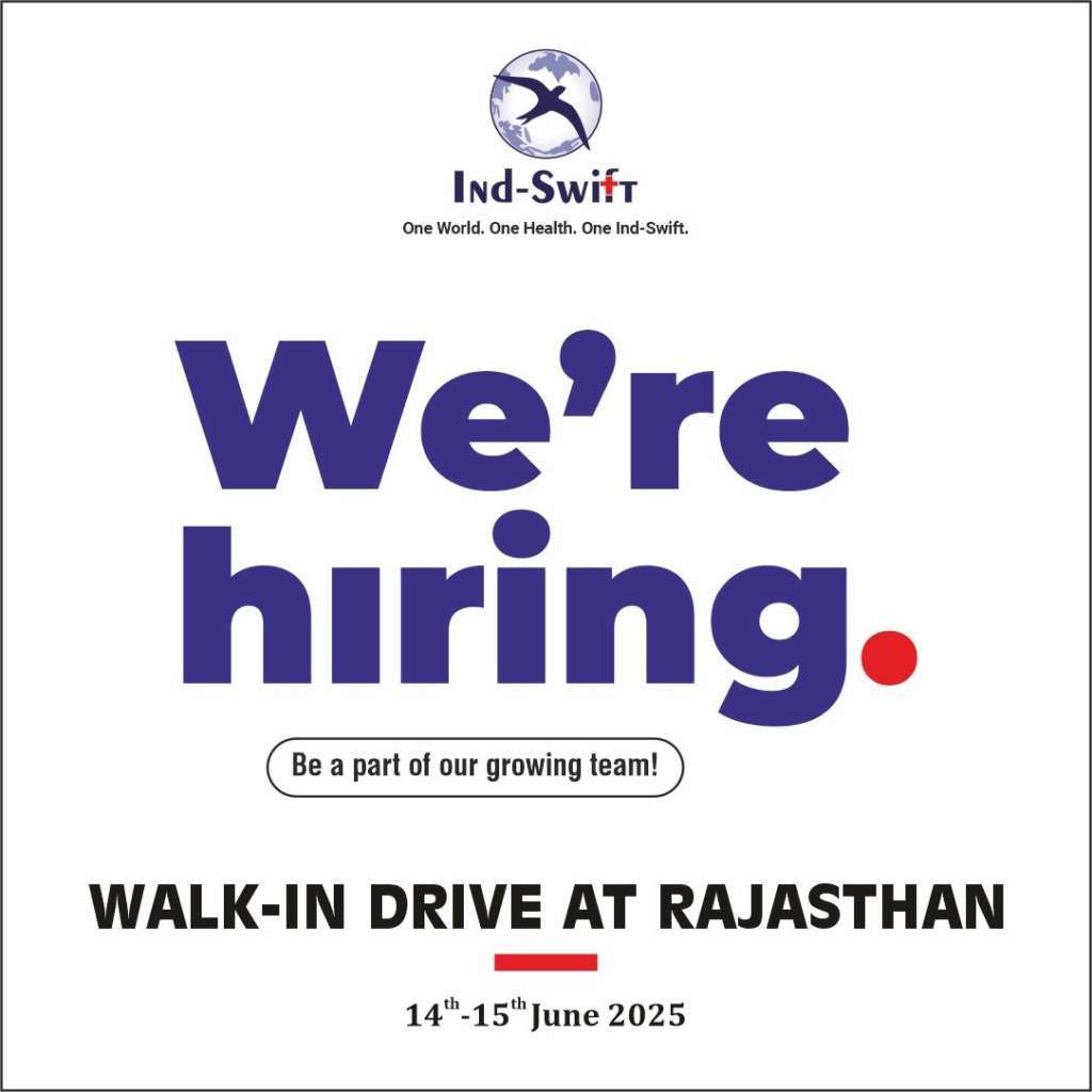 Ind-SwiftWalk-In Drive for Production, Packing, Quality Control & Quality Assaurance on 14th - 16th June